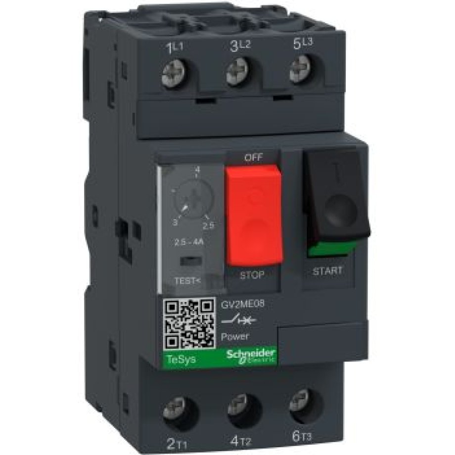 Schneider Electric 2.5 → 4 A TeSys Motor Protection Circuit Breaker, 690 V