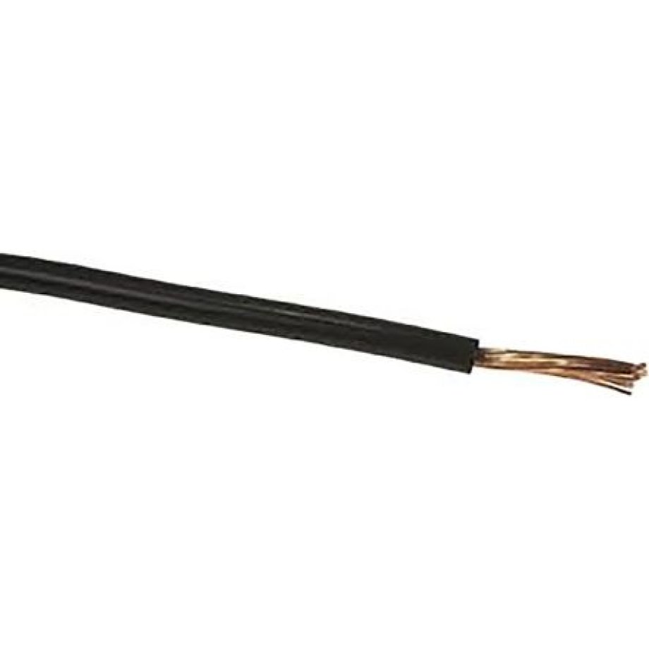 RS PRO Black 2.5mm² Hook Up Wire, 14AWG, 50/0.25 mm, 25m, PVC Insulation